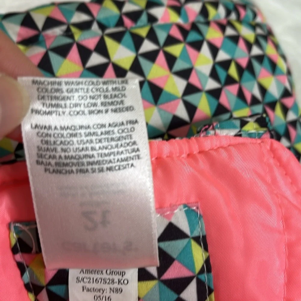 Carter’s Multicolor Patterned Winter Snow Bib Overalls